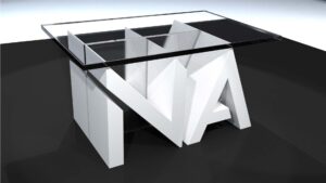 Nerd Alert Set Design Table Concept